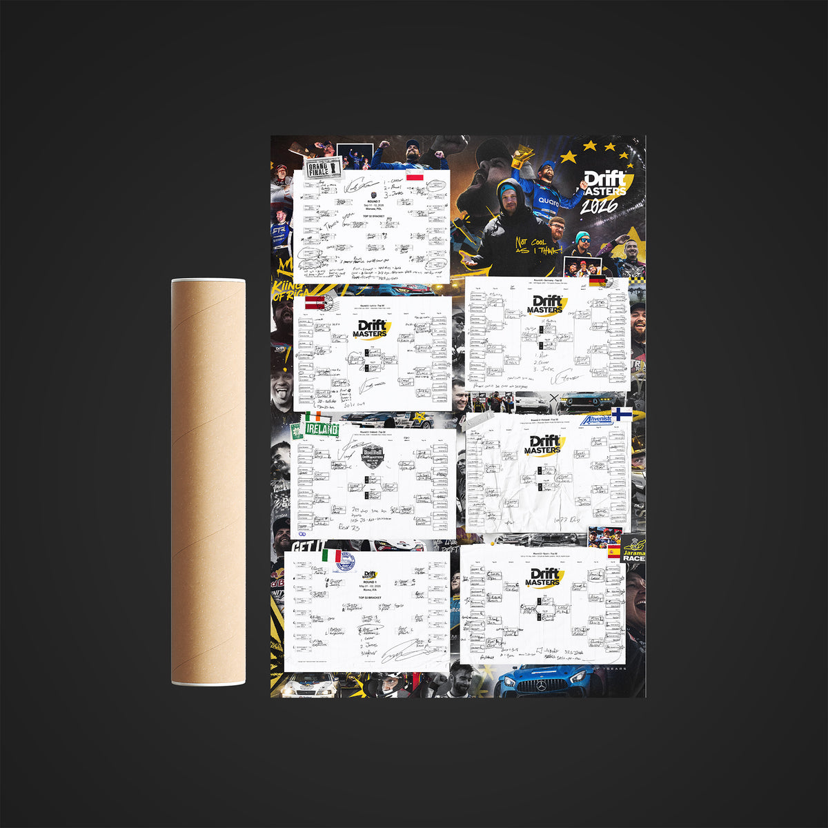 2026 Drift Masters Bracket Poster