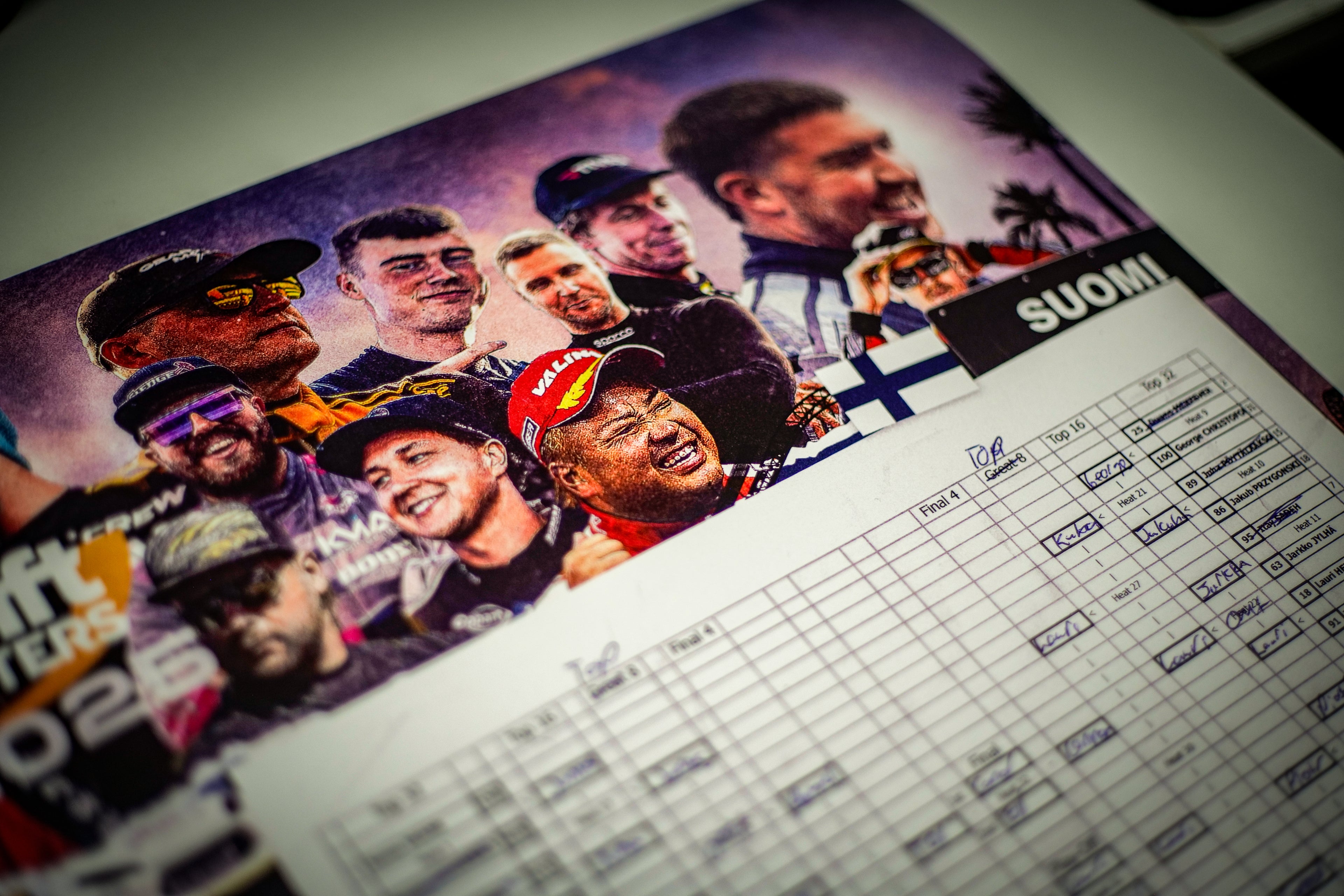 2025 Drift Masters Bracket Poster
