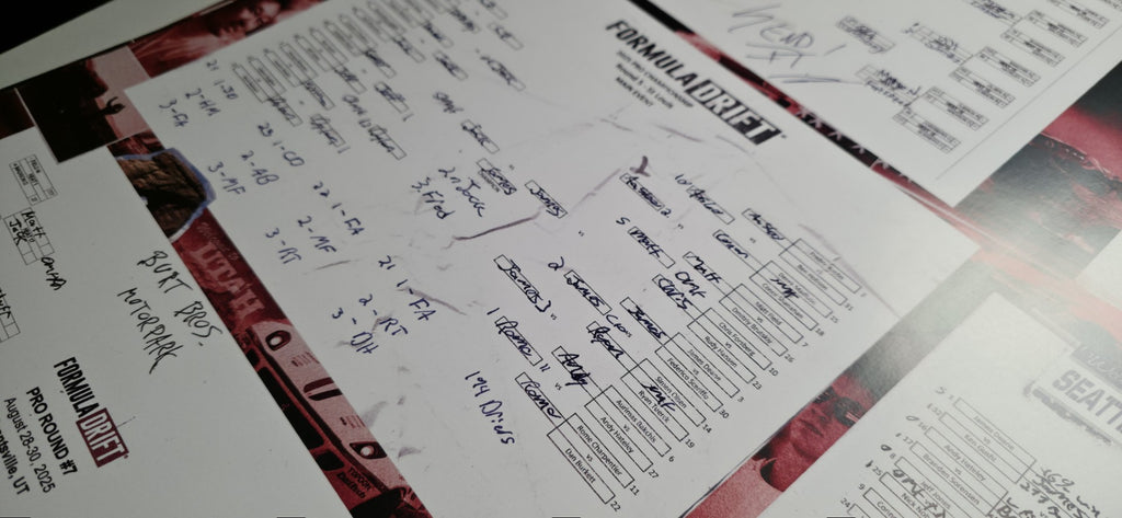 2025 Formula Drift Bracket Poster