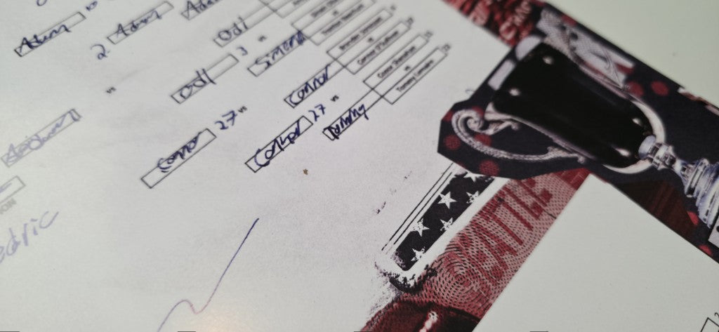 2025 Formula Drift Bracket Poster