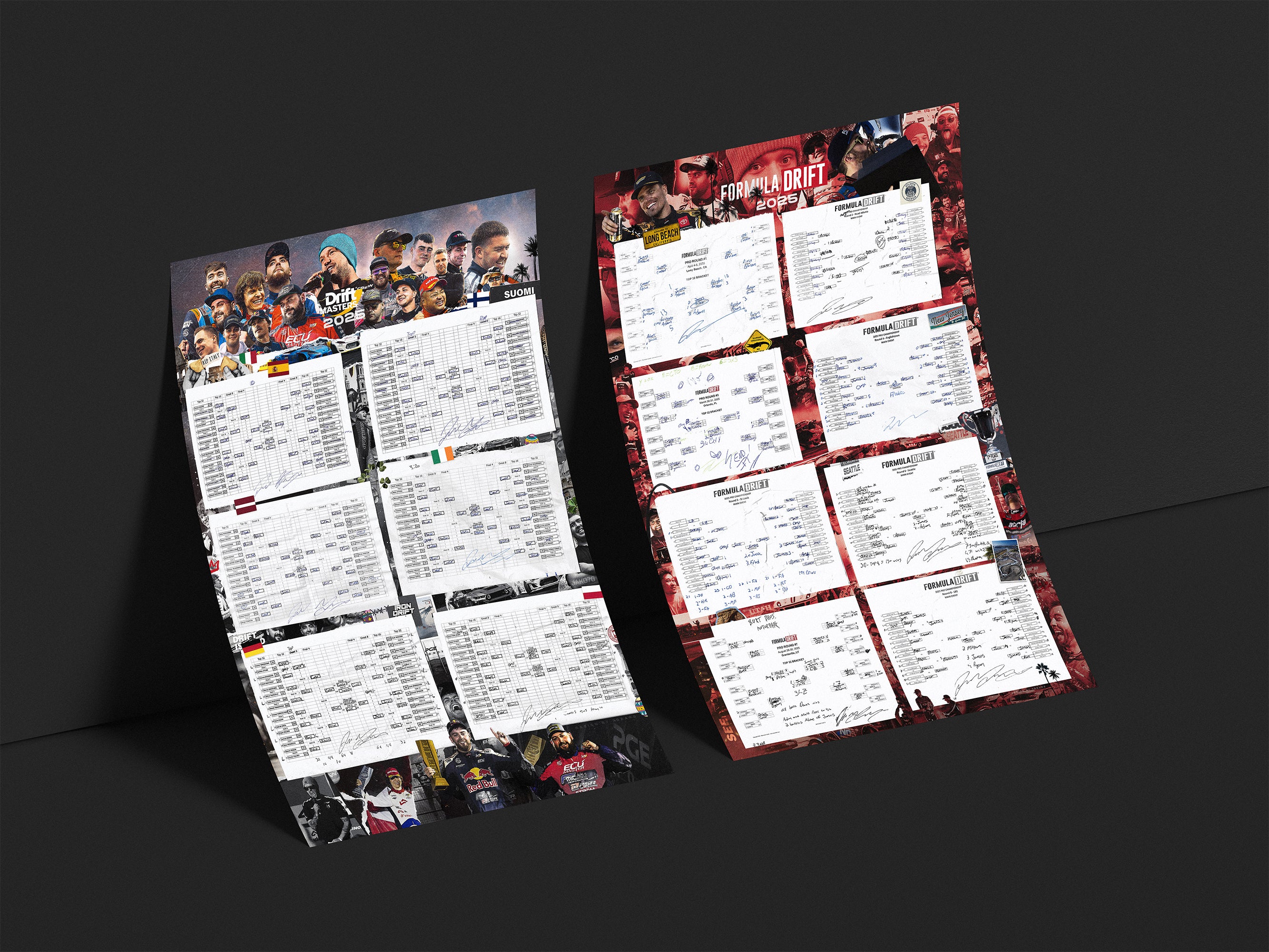 2025 Drift Season Poster Bundle (Formula Drift + Drift Masters)
