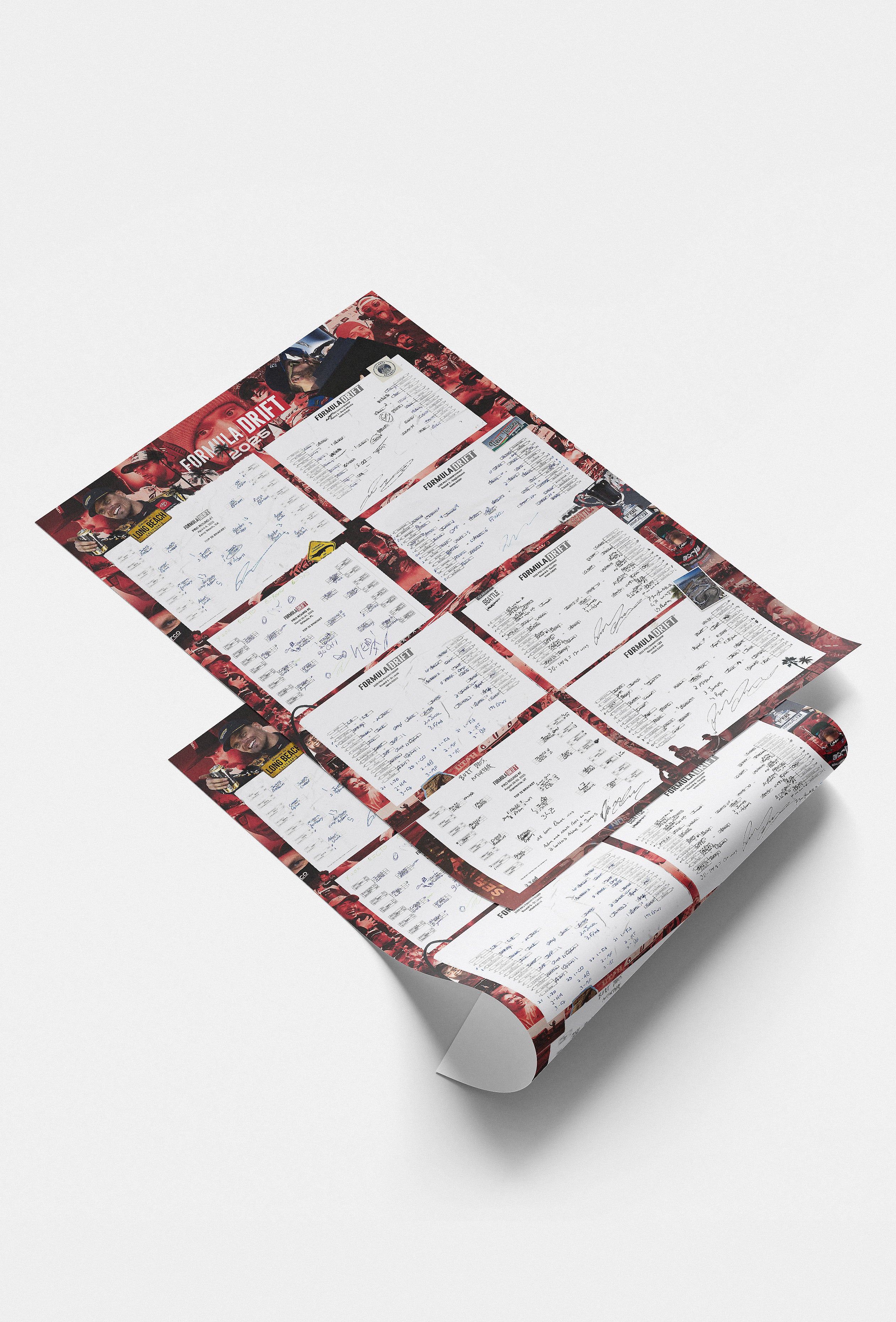 2025 Drift Season Poster Bundle (Formula Drift + Drift Masters)