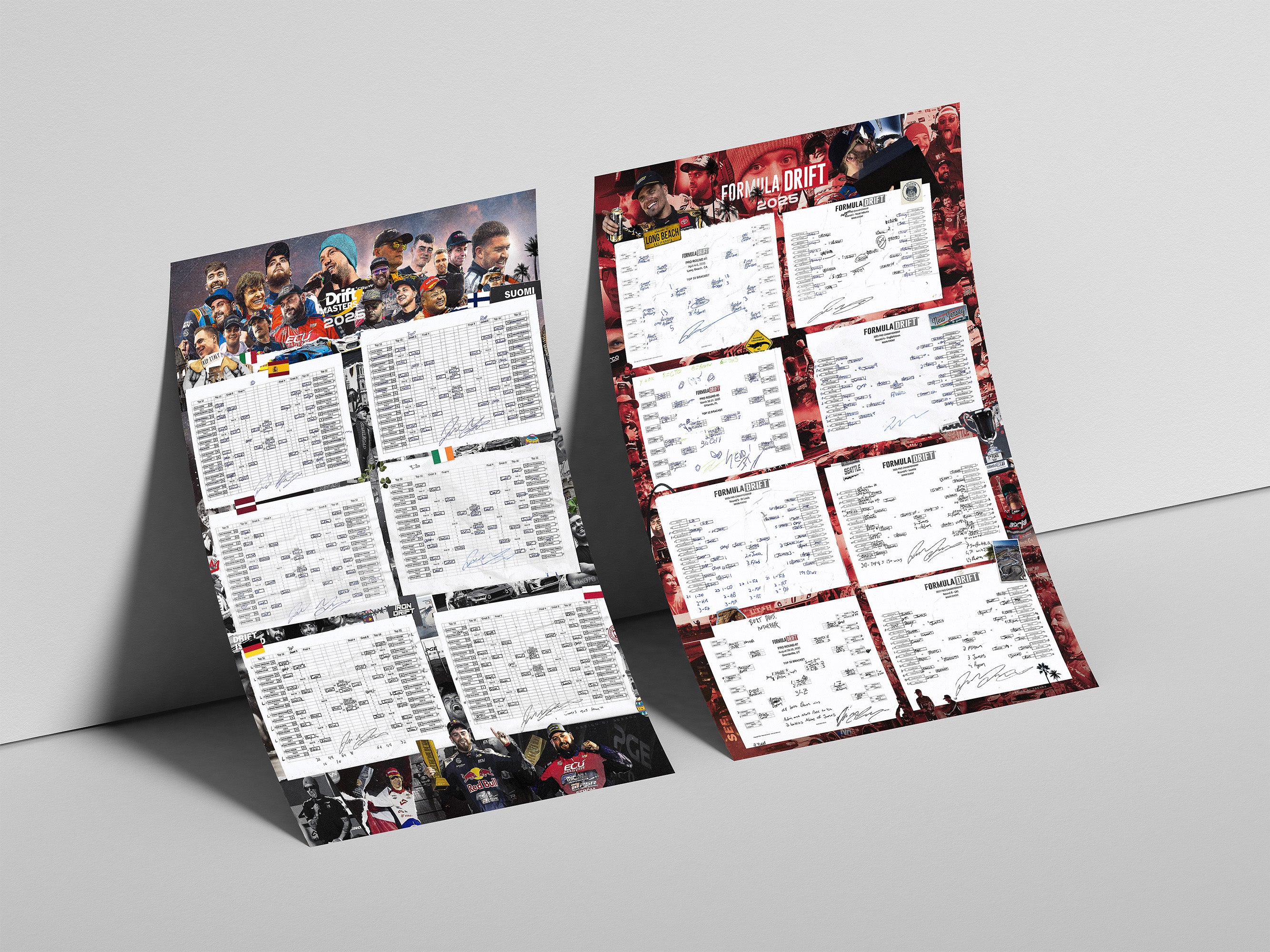 2025 Drift Season Poster Bundle (Formula Drift + Drift Masters)
