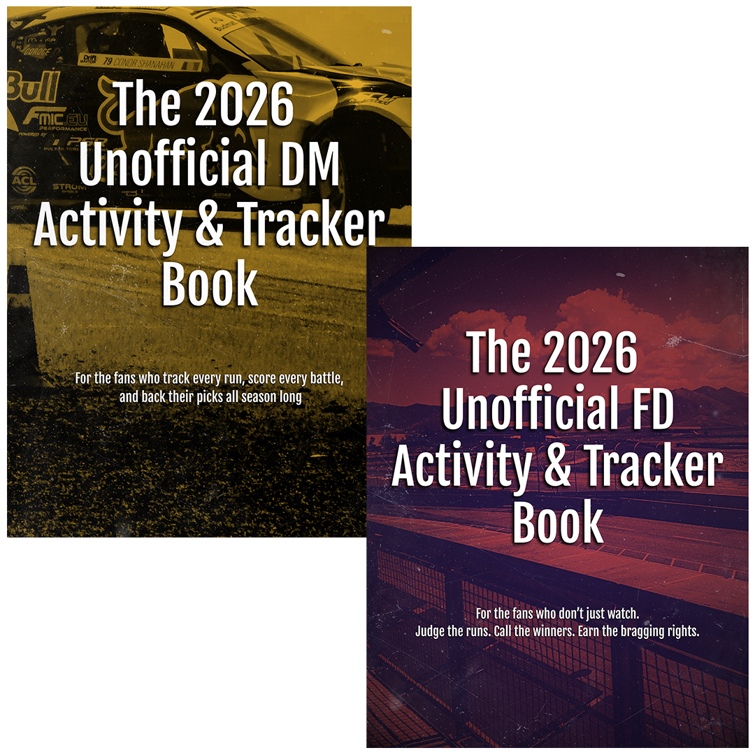 Unofficial FD + DM Drift Tracker Book Bundle (2026)