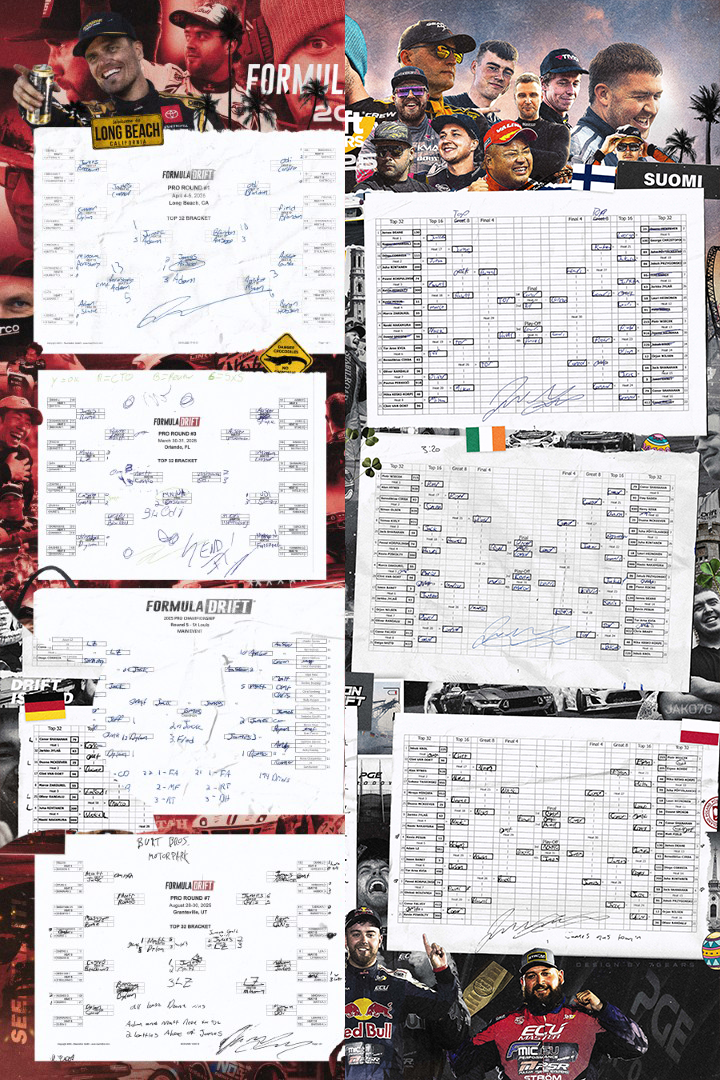2025 Drift Season Poster Bundle (Formula Drift + Drift Masters)