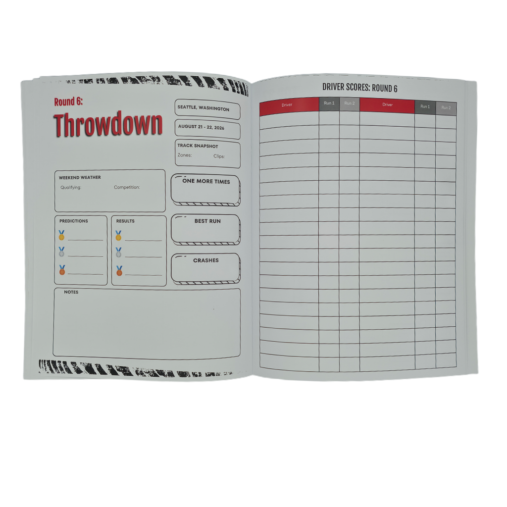 The Unofficial 2026 Formula Drift Activity & Tracker Book