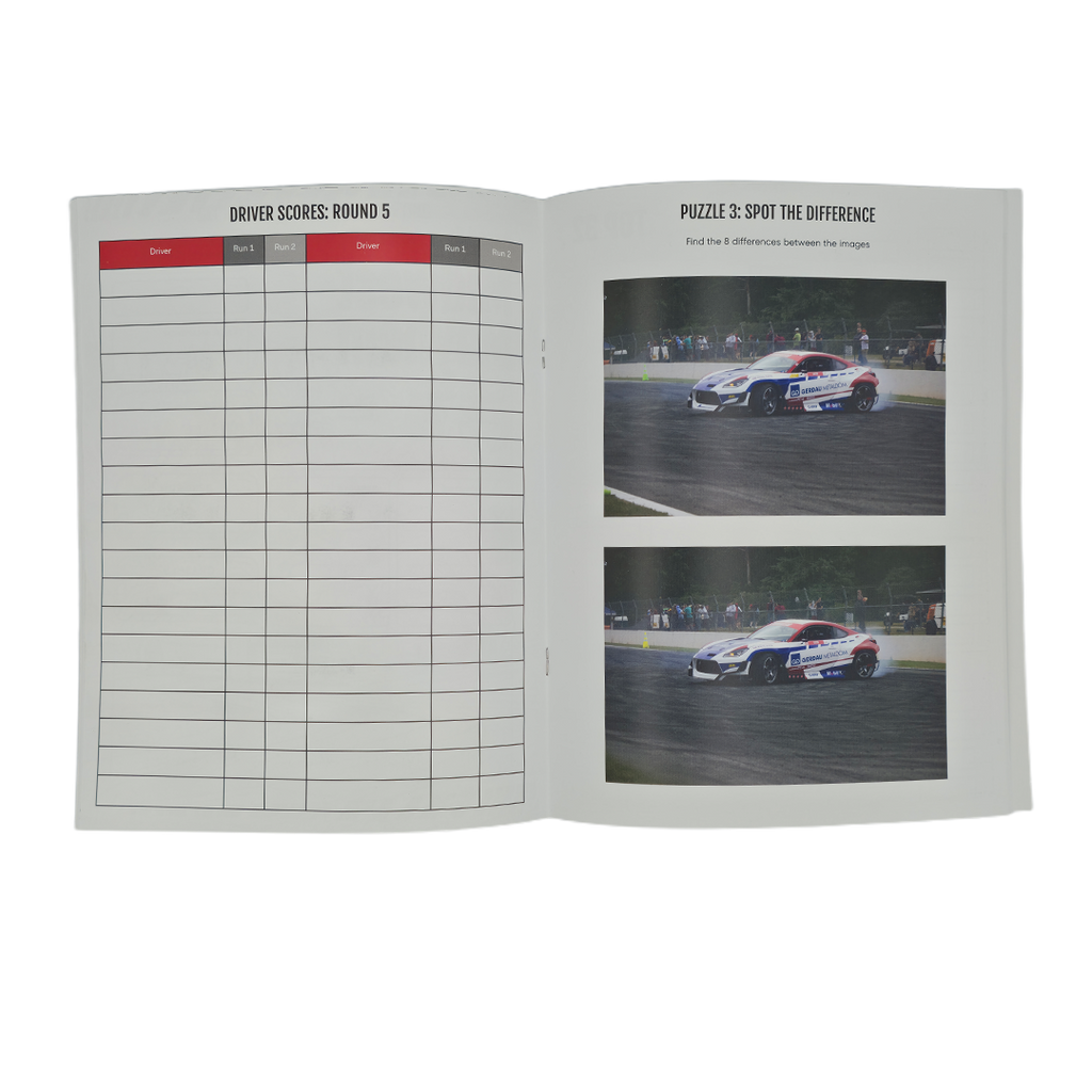 The Unofficial 2026 Formula Drift Activity & Tracker Book